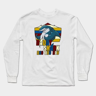 Daddy Shark Doo Doo Doo Long Sleeve T-Shirt